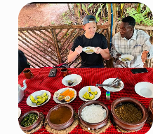 Local food tasting