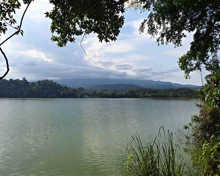 Guests enjoying a Lake Duluti boat experience