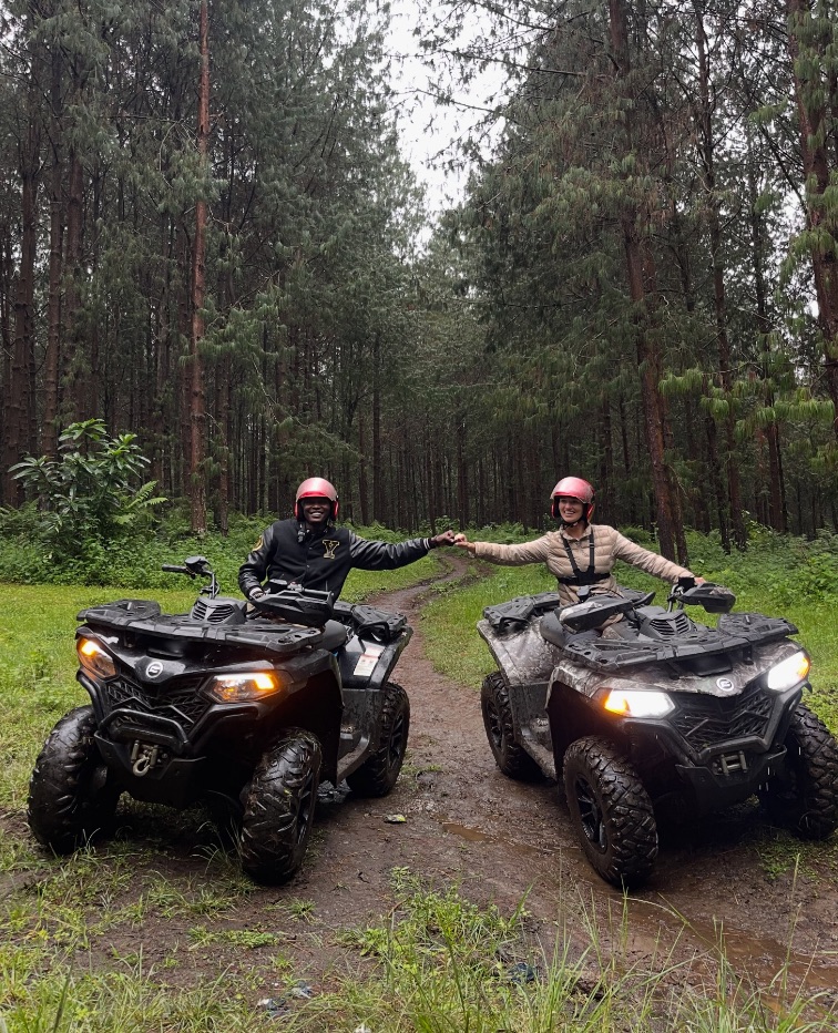 Quad biking
