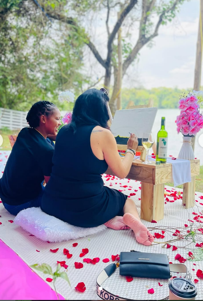 Sip and Paint experience in Arusha